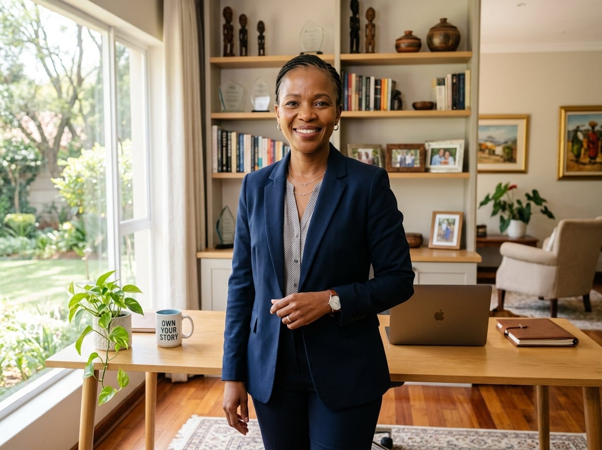 Confident professional founder of Prestige Home Support